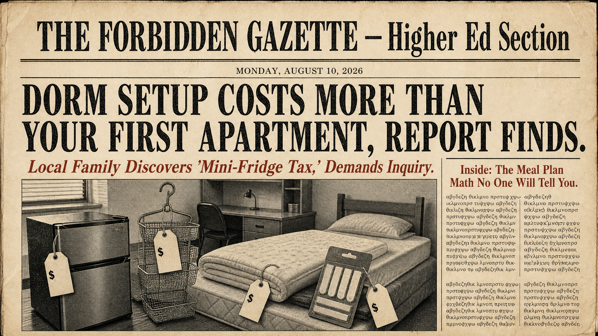 College Move-In Costs No One Warned You About