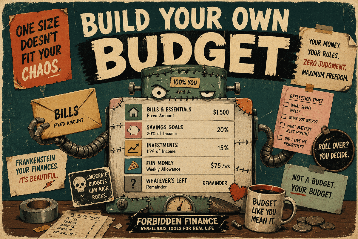 Custom Budgeting: For People Who Read All 7 Methods and Said “Nah”