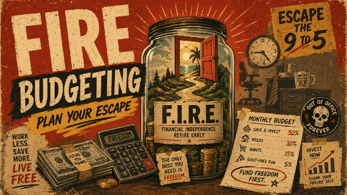 FIRE Budgeting: The Forbidden Path to Telling Your Boss Goodbye