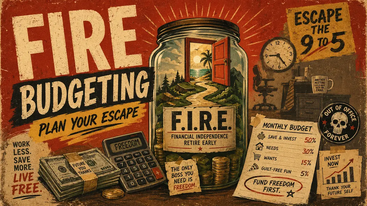 FIRE Budgeting: The Forbidden Path to Telling Your Boss Goodbye