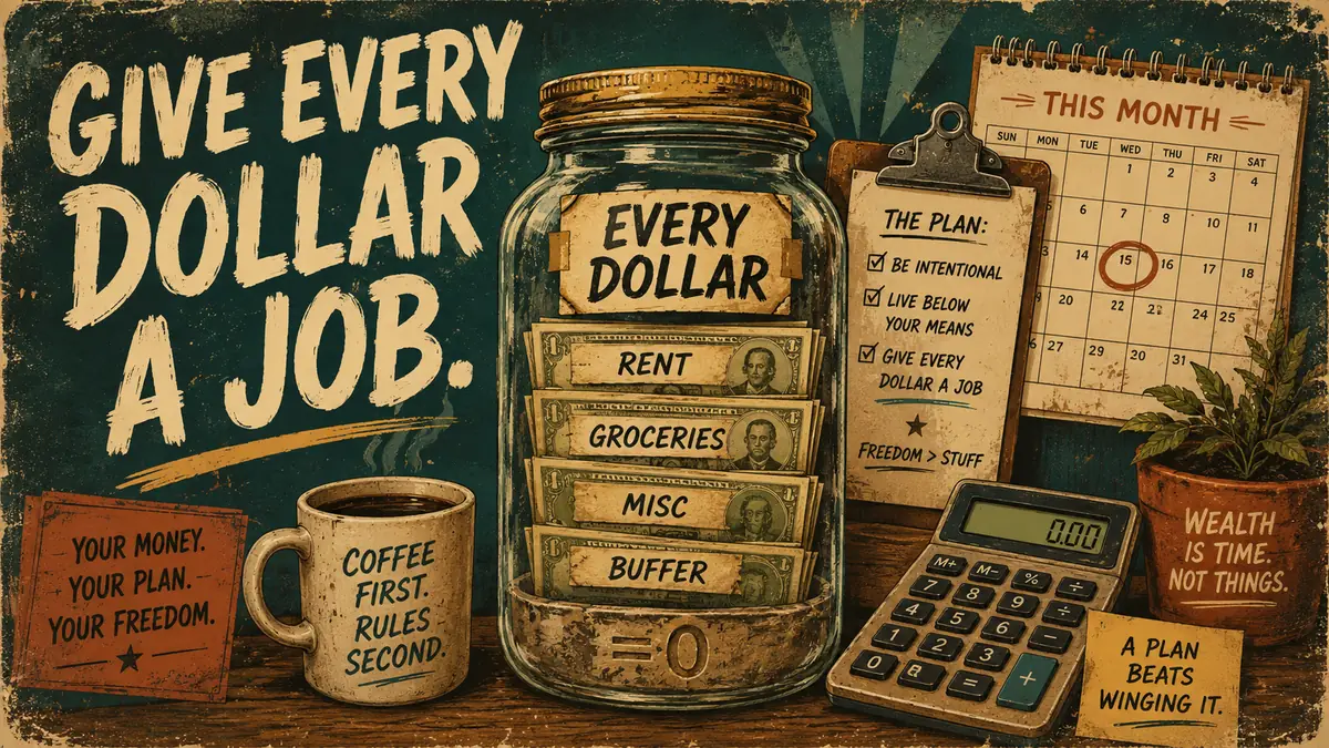 Zero-Based Budgeting Without the Anxiety: A Calmer Way to Give Every Dollar a Job
