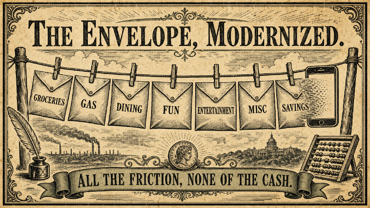 The Envelope Method, Modernized: Cash-Stuffing for People Who Don't Use Cash