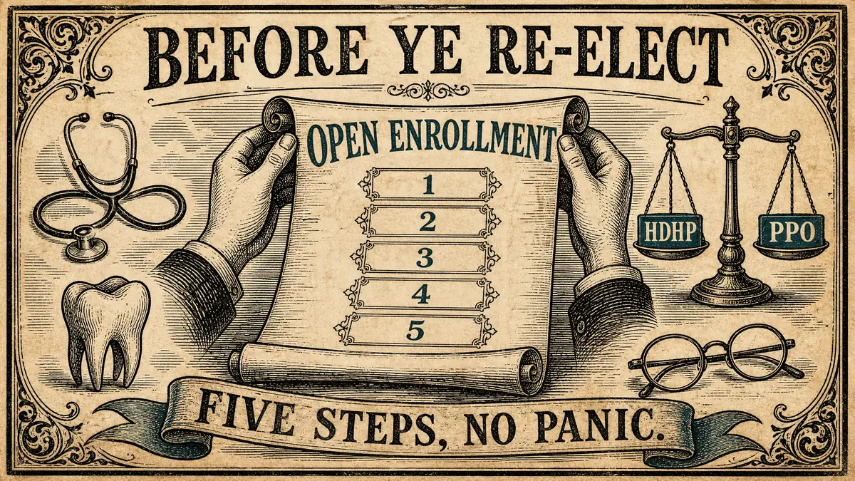 Open Enrollment Is Coming: A 5-Step Prep Guide Before You Click 'Re-Elect'