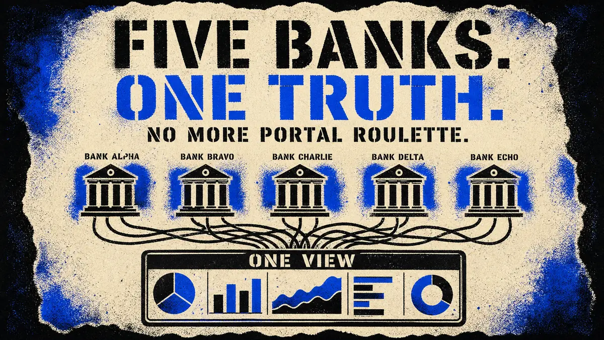 How to Track Spending Across Five Bank Accounts Without Losing Your Mind