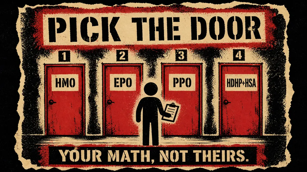 Open Enrollment Decoded: HSA vs. PPO vs. EPO vs. HMO at Your Salary Level