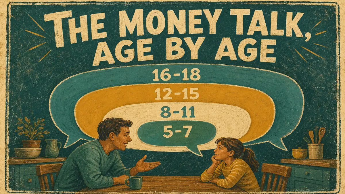 Kids' Money Conversations by Age: A Decade-by-Decade Script Library