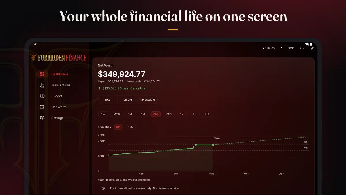 Forbidden Finance Is Live: One Place for All Your Money, Free to Start