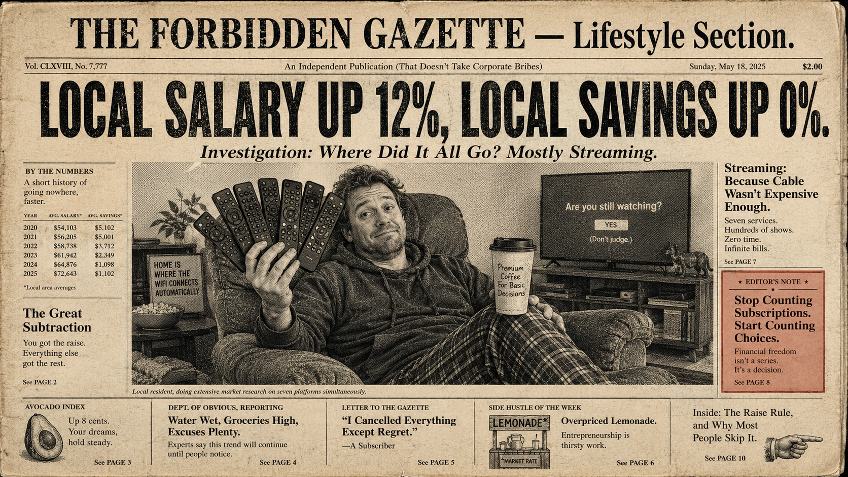 Lifestyle Creep Is Real. Here's How to Catch It Before It Catches You.