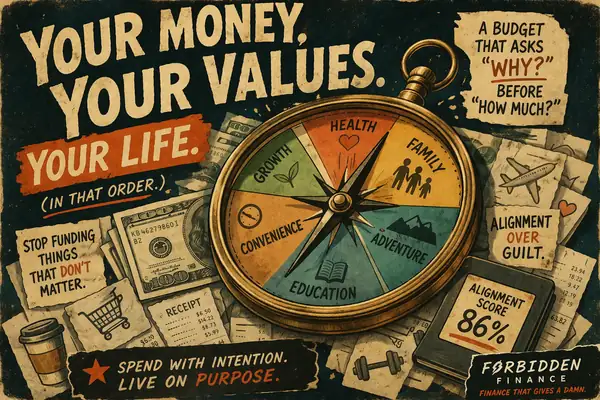 Values-Based Budgeting: Spend Money on What Actually Matters (Forbidden Concept, We Know)