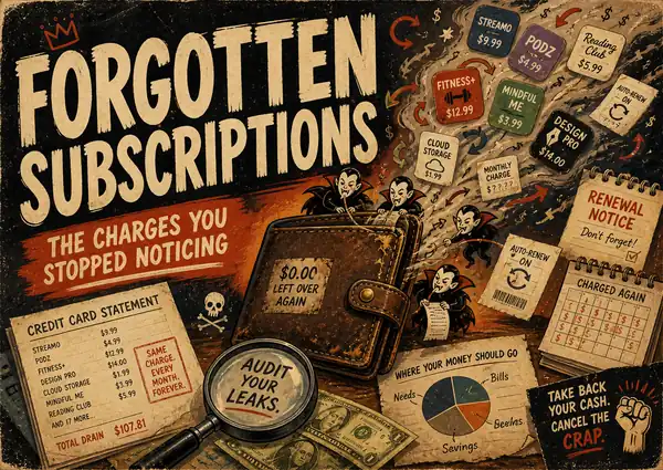 Your Forgotten Subscriptions Are Bleeding You Dry