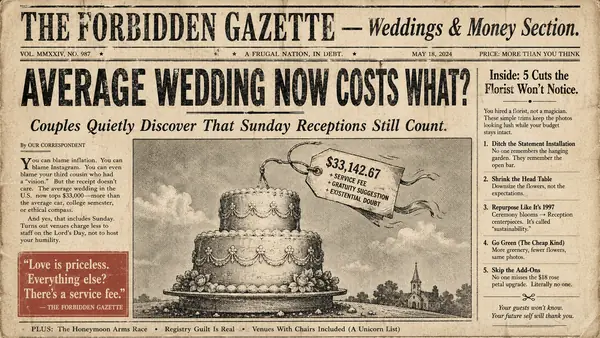 The Real Cost of a Wedding in 2026 (and Five Ways to Cut It Without Anyone Noticing)