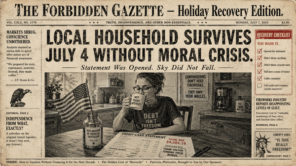 July 4th Weekend Spending: How to Recover Without Guilt-Tripping Yourself